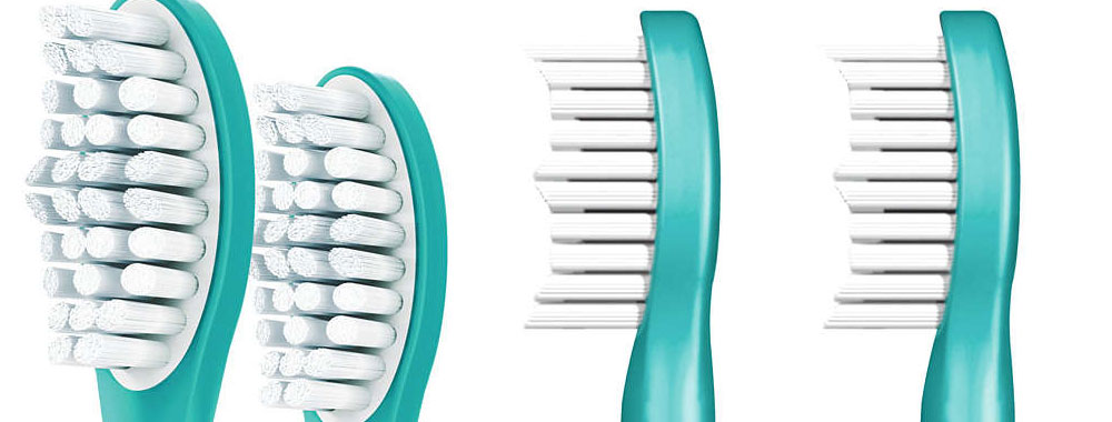 Wybór końcówek do szczoteczki sonicznej Philips Sonicare