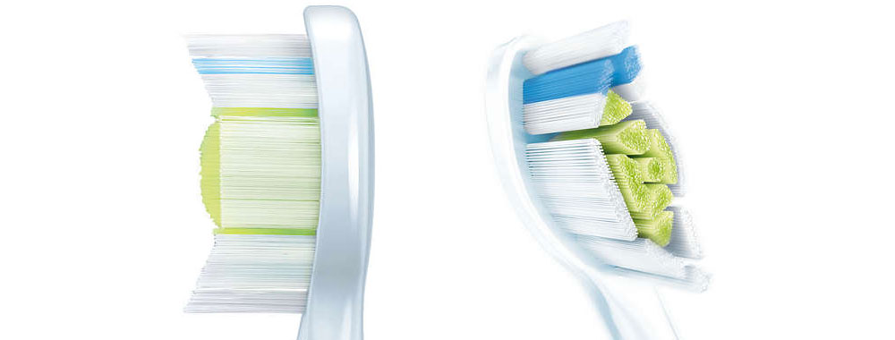 Wybór końcówek do szczoteczki sonicznej Philips Sonicare